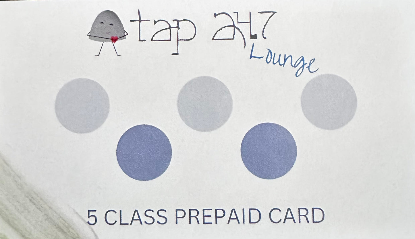 Lounge Drop In Class Card